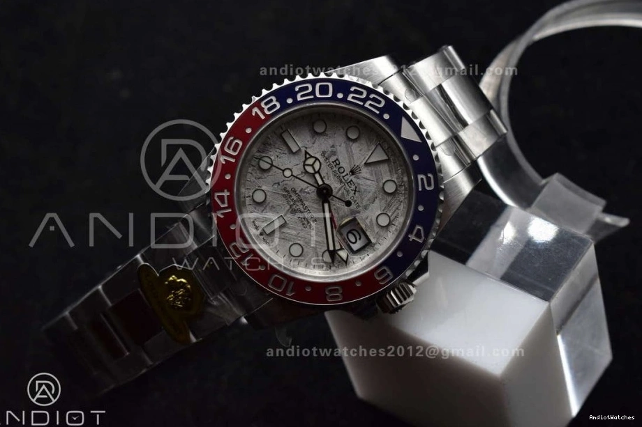 Dial 1:1 Real CHS Edition Oyster on GMT II Modern BLRO Best Gold 126719 Factory Meteorite VR3285 Bracelet Gain Master Weight 930 0219